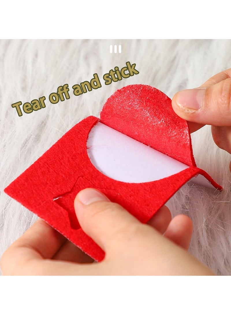 3 Pack DIY Embroidery Doll Set for Kids  Funny Cartoon Animal Sewing Craft Kit, Cartoon Animal Felt Embroidery Stitching with Stickers - Image 2