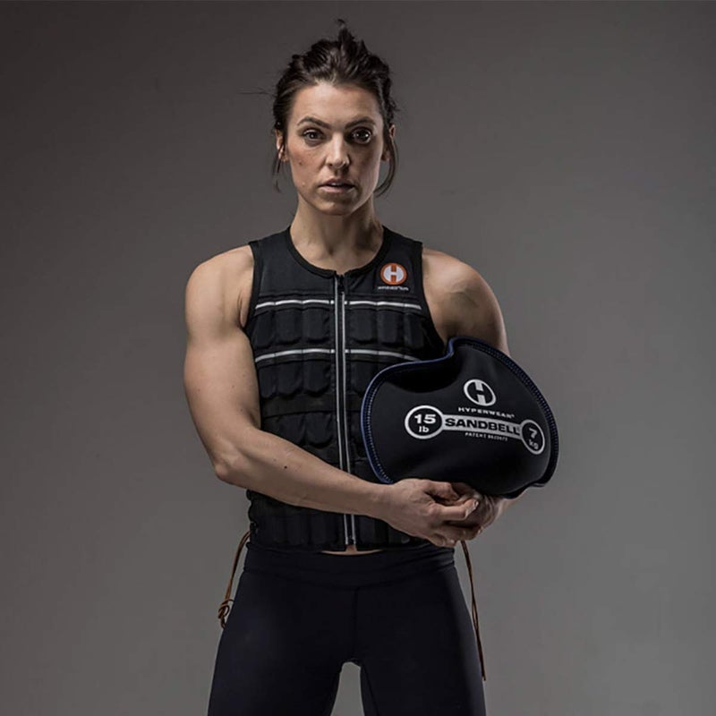 Hyperwear SandBellÂ® Soft Sandbag Weight â€“ Pre-Filled (2 lb â€“ Red) - Image 2