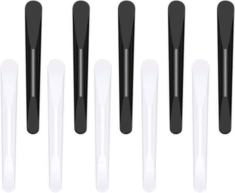 minkissy Mixing Spoons 10pcs Makeup Spatula Facial Cream Scoop Cosmetic Spoon Spatulas Makeup Beauty Spoons for Cream, Lotions Scraper - Image 1