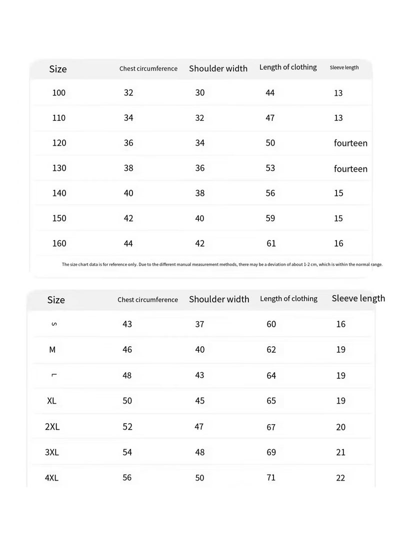 Children's Summer Pure Cotton Half Sleeve Boys and Girls Fashion Trend Top  - Image 4