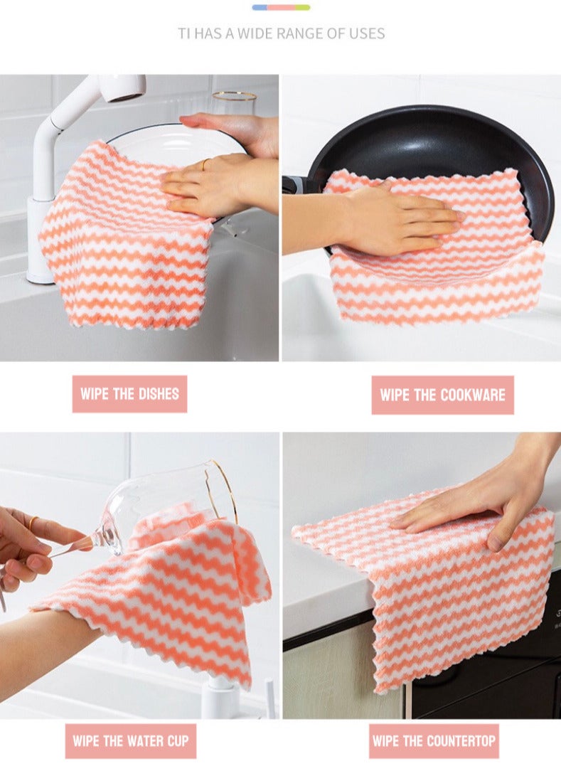 TNGames Ultra-Fiber Cleaning Cloths – 40-Pack-High-Absorption, Lint-Free Reusable Cloths (20cm × 20cm) Ideal for cars, homes, kitchens, and glass surfaces. - Image 3