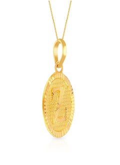 Malabar Gold and Diamonds 22k 916 Purity Gold Pendant for Women EMPN121ZY  - Image 2