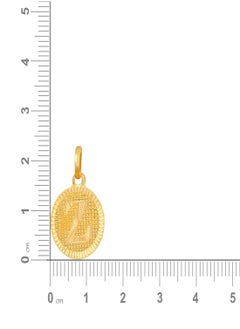 Malabar Gold and Diamonds 22k 916 Purity Gold Pendant for Women EMPN121ZY  - Image 5