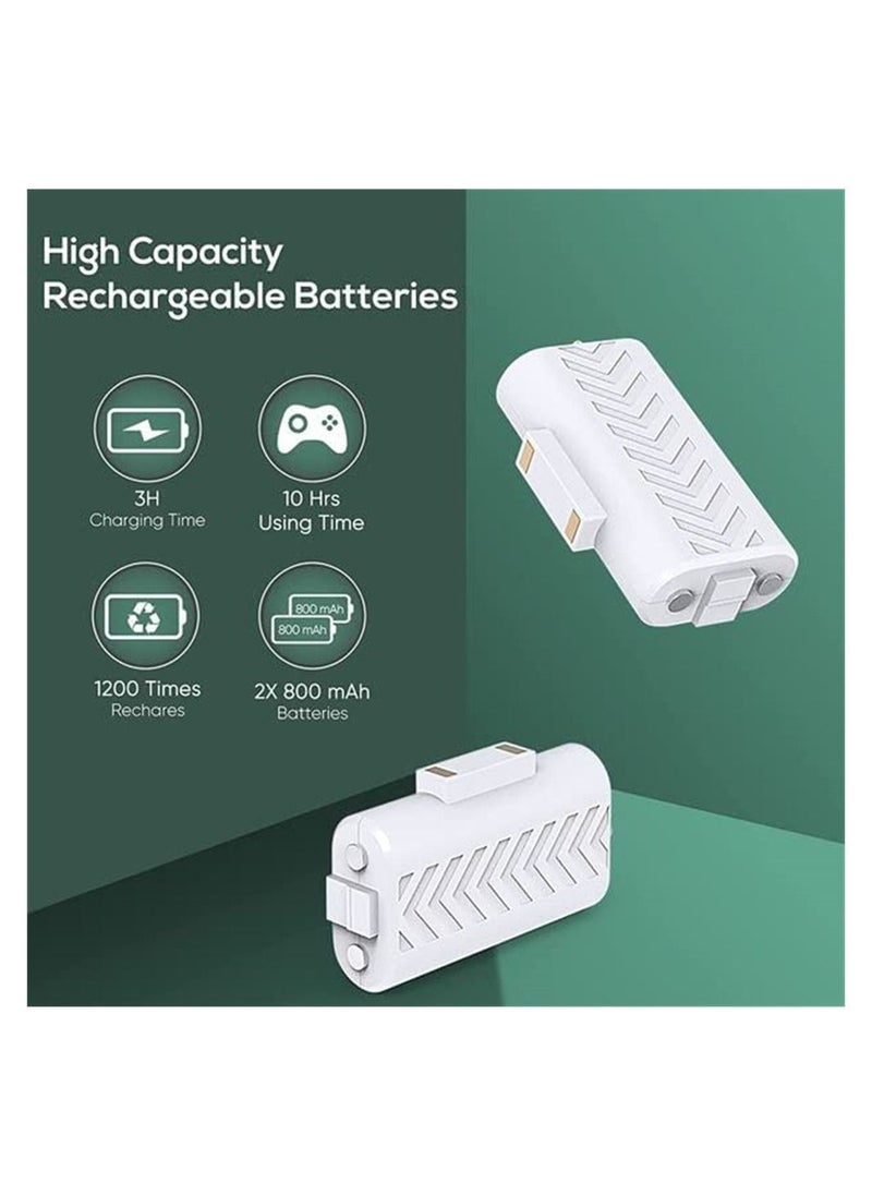 Cooling Stand for Xbox Series S, Vertical and Charging Stand, 3 Speeds with LED Indicators, Dual Controller USB Ports 2 x 800mAh Rechargeable Batteries XSX|S/One S/One X/One