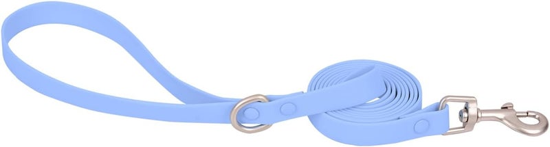 Ovale Waterproof Dog Collar Leash Combo Set, Durable and Easy to Clean, for Small Dogs.(S, Light Blue) - Image 3