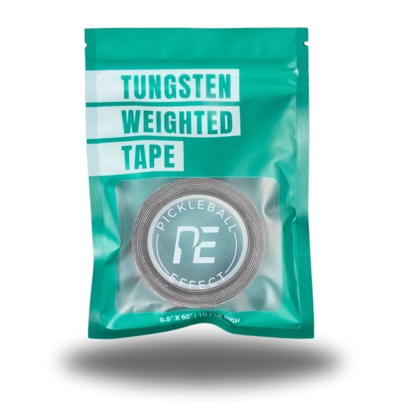 Pickleball Effect Weighted Tungsten Tape for Pickleball Paddles | Non-Toxic & Customizable Alternative of Lead Tape for Pickleball Paddles - Image 1