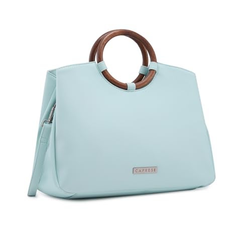 Caprese Spring/Summer 20 Women's Satchel (Aqua) - Image 4