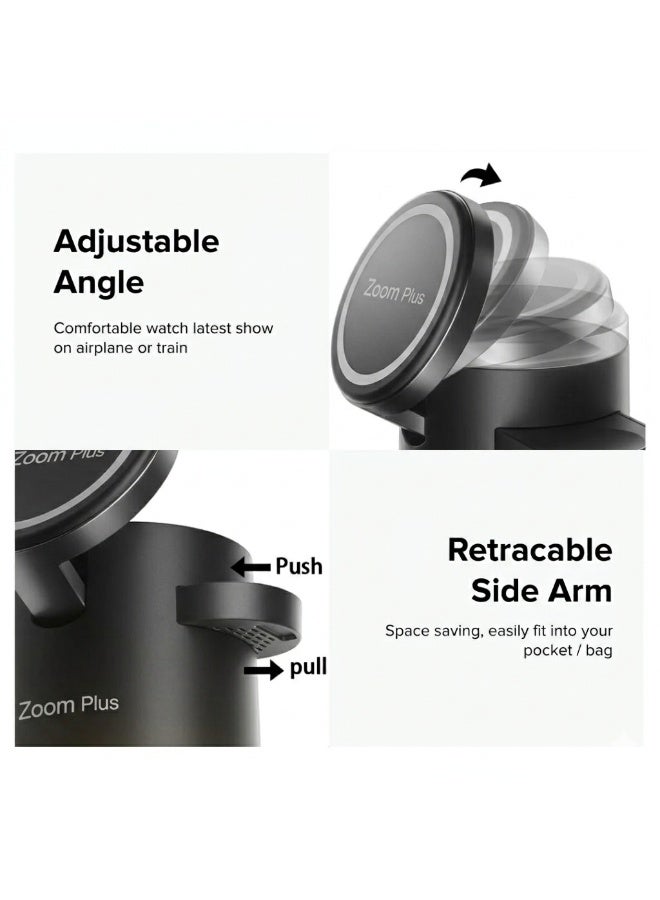 ZOOM PLUS ZPW001 All Rounder 4-in-1 Smart Magnetic Wireless Charger – 15W Fast Charging Station for iPhone, Apple Watch & AirPods – Foldable Design with Strong Magnetic Alignment - Image 5