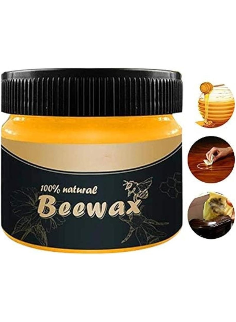 ملمع خشب طبيعي بشمع العسل – ينظف ويرمم ويحمي الأثاث الخشبي – تركيبة تقليدية للعناية بالخشب - Image 1