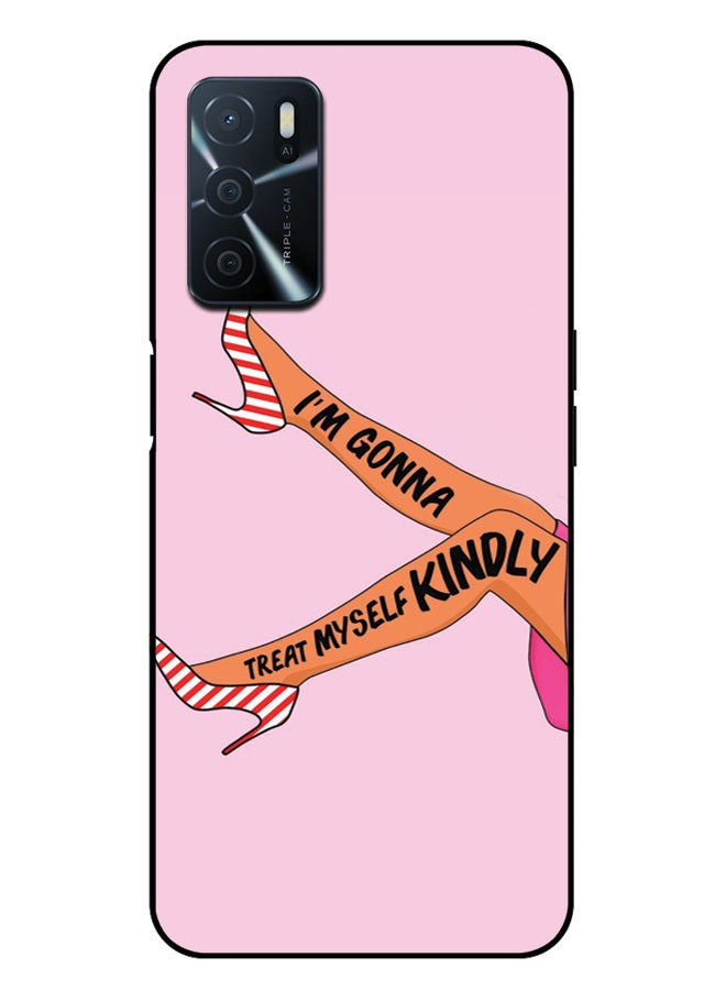 الصيد العين غطاء حماية مطبوع لهاتف Oppo A16 - المستحيل كلمة مضحكة - Image 1