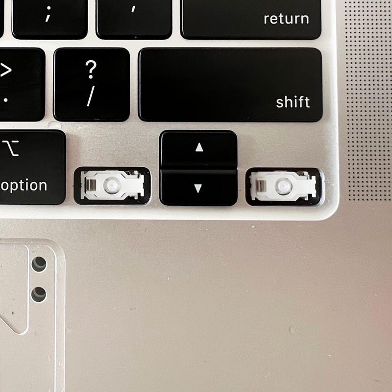 Bfenown Replacement UP (Down) Arrow Keycap Key Scissor Clip Hinge for MacBook Pro/Air Model A2141 A2442 A2485 A2251 A2289 A2179 A2337 A2338 A2681 2019-2022 Keyboard to Replace UP (Down) Arrow Keycap - Image 2