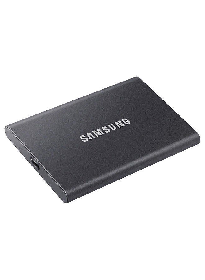 SAMSUNG T7 Type-C USB 3.2 Portable Solid State Drive 2TB Aluminum Alloy Portable SSD up to 1050MB/s Sequential Read Speed Grey