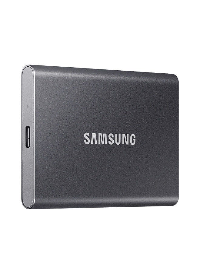 SAMSUNG T7 Type-C USB 3.2 Portable Solid State Drive 2TB Aluminum Alloy Portable SSD up to 1050MB/s Sequential Read Speed Grey