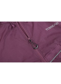TOREAD Lightweight Skin-Friendly Jacket for Spring/Summer Outdoor Activities Plum purple  - Image 4
