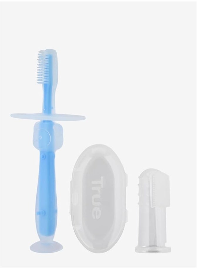 True Silicone Toothbrushes Set For Baby -2 Stages - Image 1