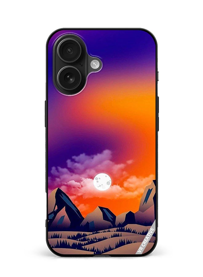 Protective Case Cover For Apple iPhone 16 Plus Nature Design Multicolour