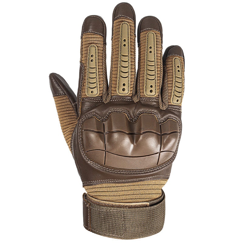 Tactical Full Finger Sports Outdoor Military Fans Sports Multi-Functional Non-Slip Touch Screen Motorcycle Riding Tactical Gloves - Image 1