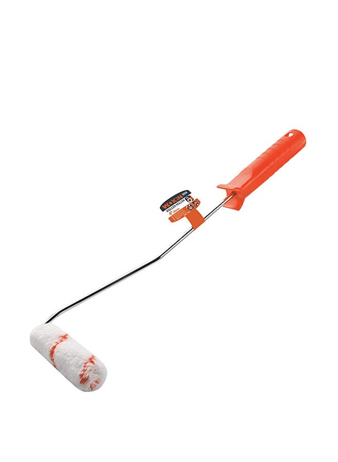 WOKIN أسطوانة طلاء Wokin مقاس 4 بوصات باللونين البرتقالي والأسود