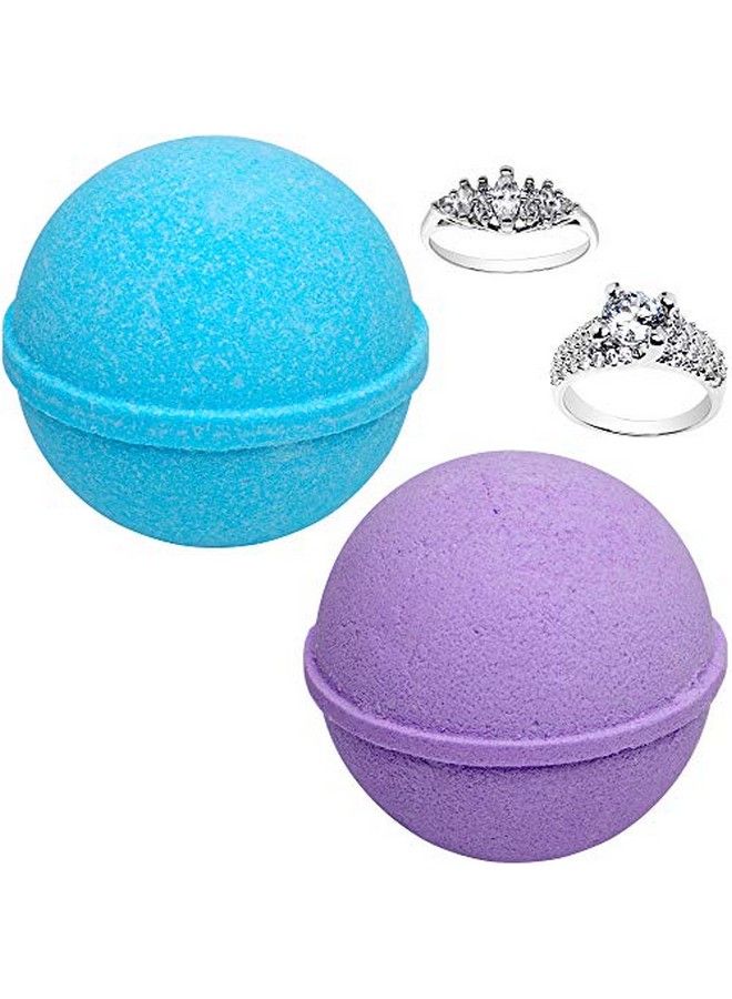 Jackpot Candles Ocean Breeze Lavender Bath Bombs Gift Set Of 2 With Size 6 Ring Inside Each Made In Usa - Image 4