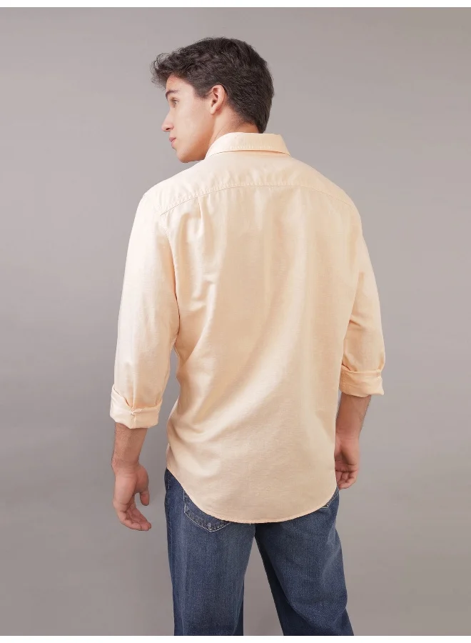 American Eagle Essential Button Up Regular Fit  Shirt