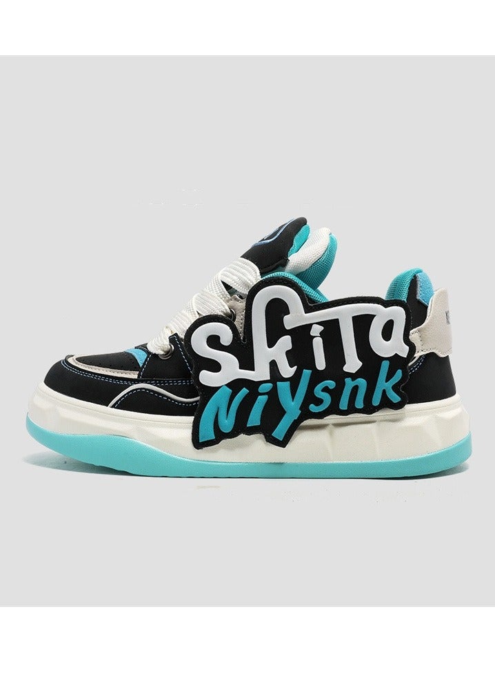 KUYING New Thick Sole Elevated Board Shoes  - Image 1