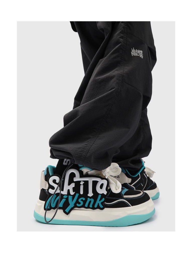 KUYING New Thick Sole Elevated Board Shoes  - Image 4