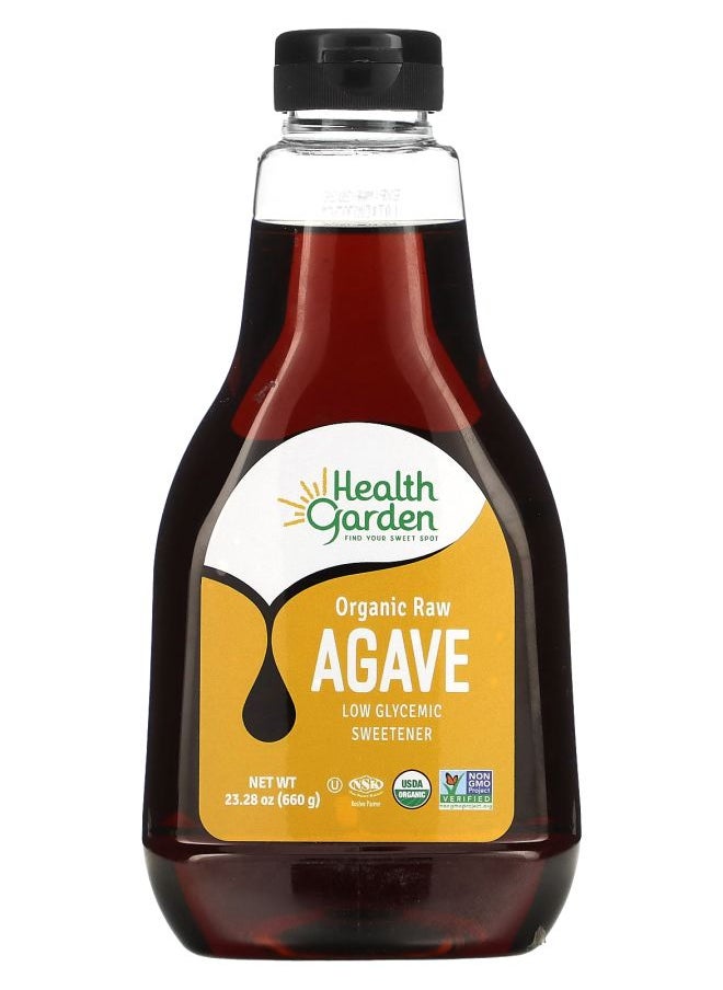 Health Garden - Organic Raw Agave Low Glycemic Sweetener 23.28 oz (660 g) - Image 1