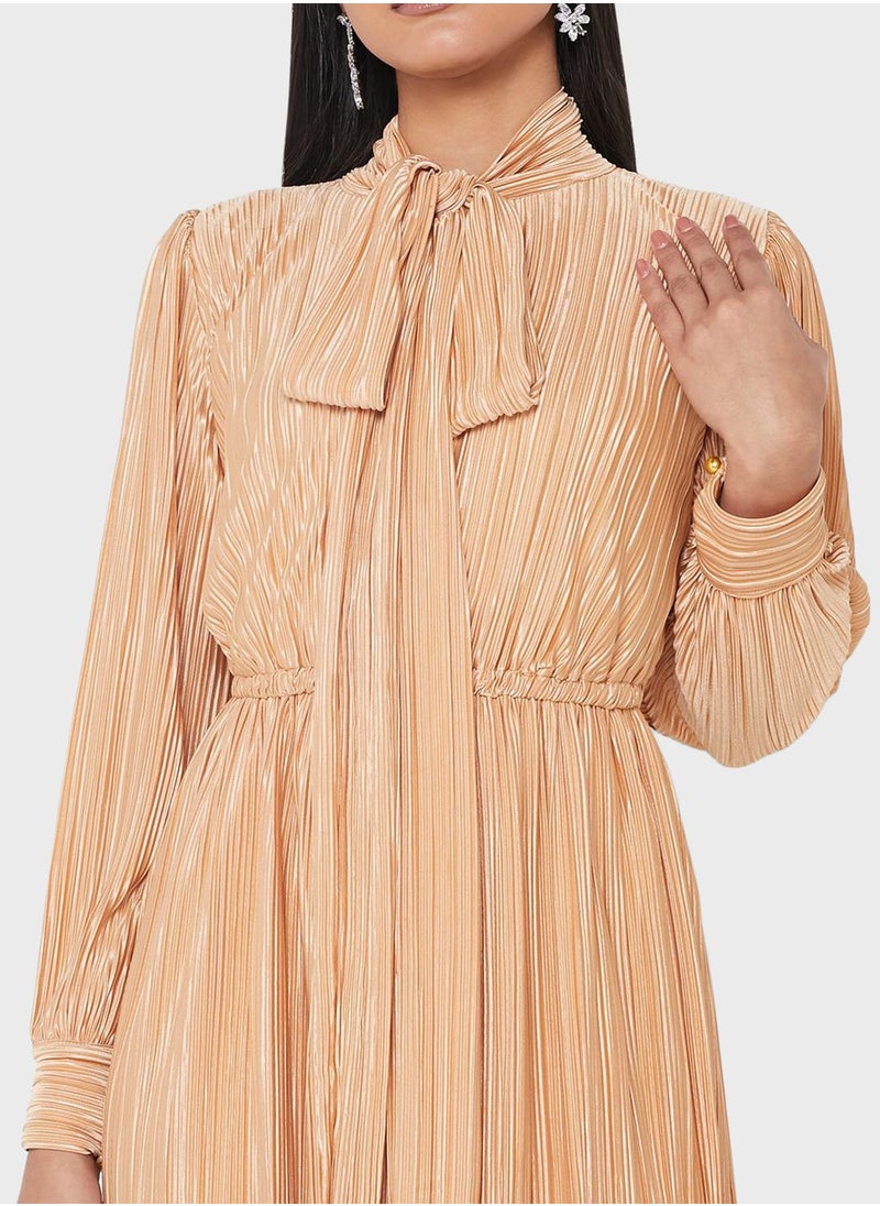 SIVVI for HANIYA - Pleated Shift Dress - Image 1
