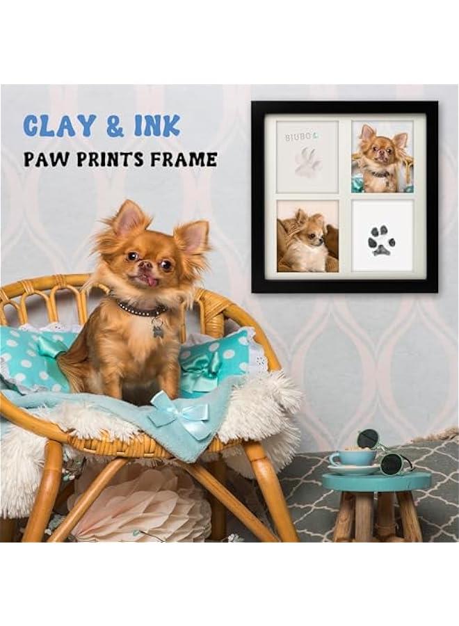 Generic Large Pet Paw Print Kit for Dogs and Cats - Clean-Touch Ink Pad and Soft Clay for Pawprints - Keepsake Frame for 1-2 Pets - Ideal Dog and Cat Gifts  - Image 2