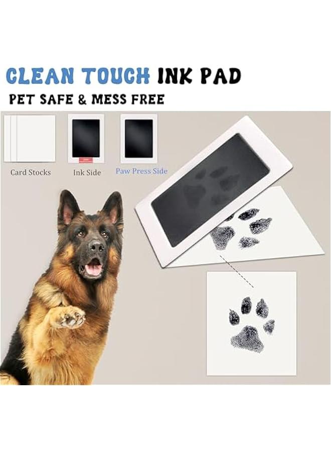 Generic Large Pet Paw Print Kit for Dogs and Cats - Clean-Touch Ink Pad and Soft Clay for Pawprints - Keepsake Frame for 1-2 Pets - Ideal Dog and Cat Gifts  - Image 3