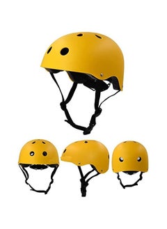 GT-Wheel Kids Helmet Arm Protections for Scooter and Cycling (Yellow) 