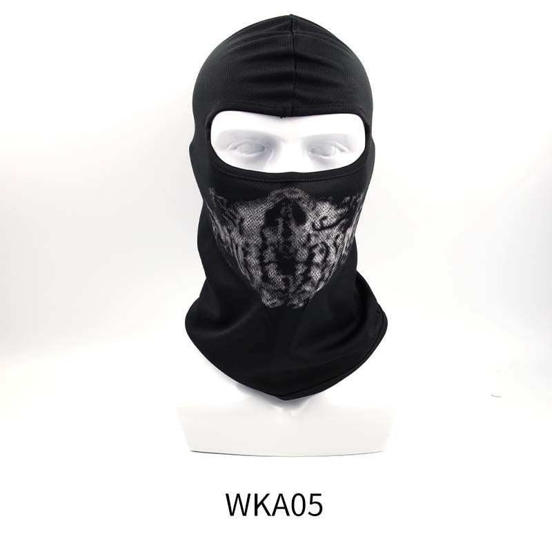 Generic New Call of Duty Game Skull Cover Ghost Mask Halloween Mask Quick-Dry Riding Sun CoverMesh A05 Mesh A05