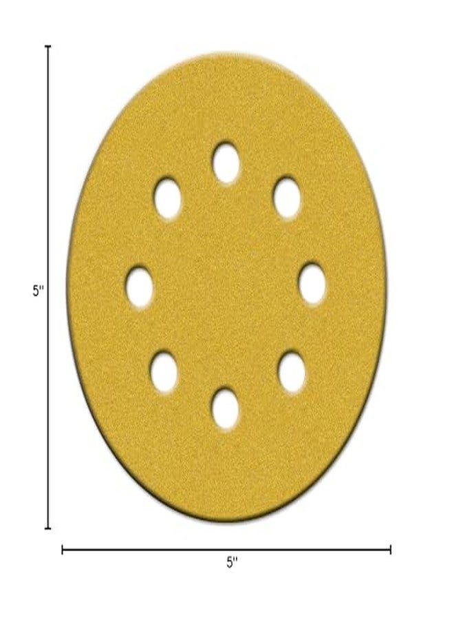 Norton 5" Norton 49220 MultiSand Hook & Loop 8-Hole Sanding Disc, P150-Grit, 25-Pack - Image 3