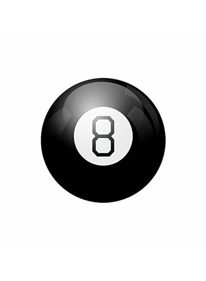 Yassk كرة الغموض 8 إصدار ريترو كرة التنبؤ بالأقدار مع إجابات عائمة، لعبة جديدة هدية مضحكة كرة الغموض السوداء - Image 3