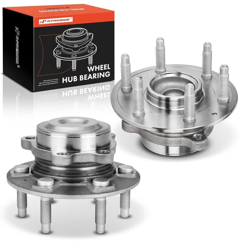 A-Premium Front Wheel Bearing and Hub Assembly Set - Image 1