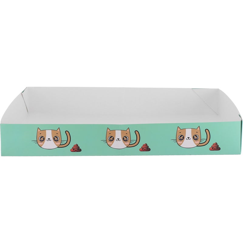 Cat Litter Box Portable Box Leakproof Cat Litter Box With Splash Guard For Cats Kittens Small Pets Animals - Image 1