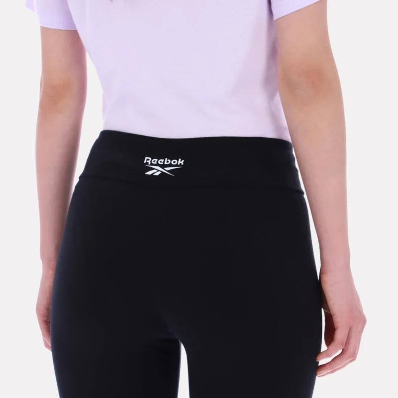 Reebok Black Reebok Identity Small Logo Cotton Women's Tight - Black for Women | Best Price UAE