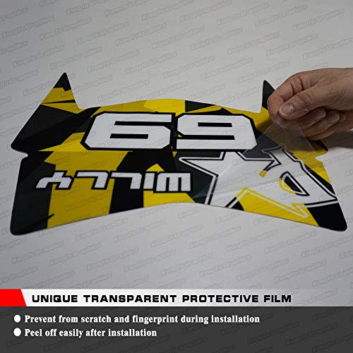Kungfu Graphics Decal Kit for Yamaha PW 50 PW50 piwi 50, Blue, YMPW5096N004-KO - Image 4