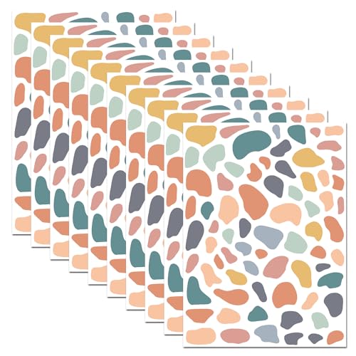 AOWDIAO 720 Pcs Irregular Polka Dots Stickers Peel and Stick Decals for Bedroom, Nursery, Living Room, Bathroom, Classroom, Vinyl Stickers for Wall, Car, Water Bottle, Laptop, Phone Case Decor - Image 2