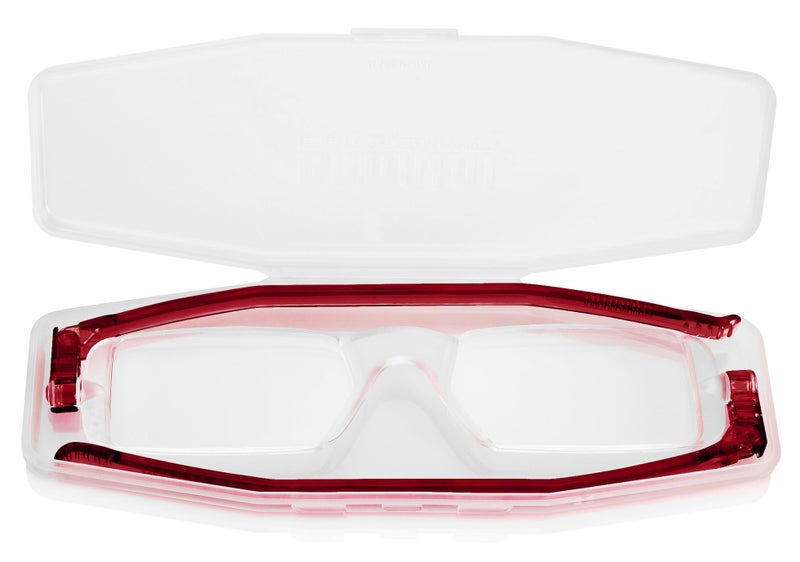 Nannini Compact One Optics 3.0 Temples Reading Glass (Red) - Image 5
