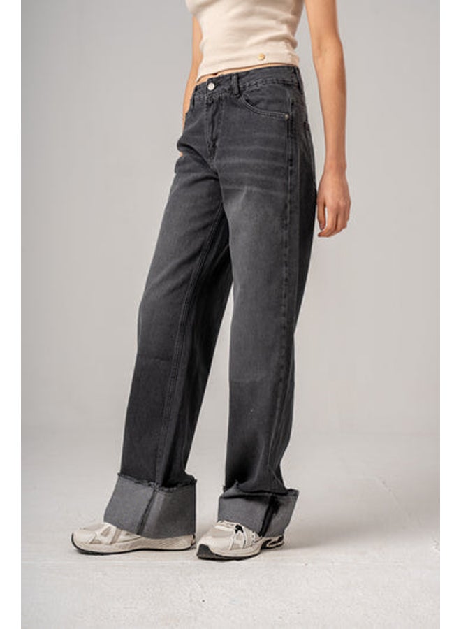 ASTK Selvedge Wide Leg Jeans - Image 3