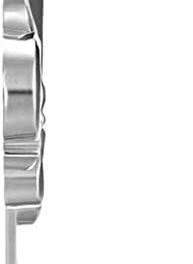 2 Pcs Silver Tone Zinc Alloy Wall Mounted Hooks For Robe And Clothes Hanger - Image 4