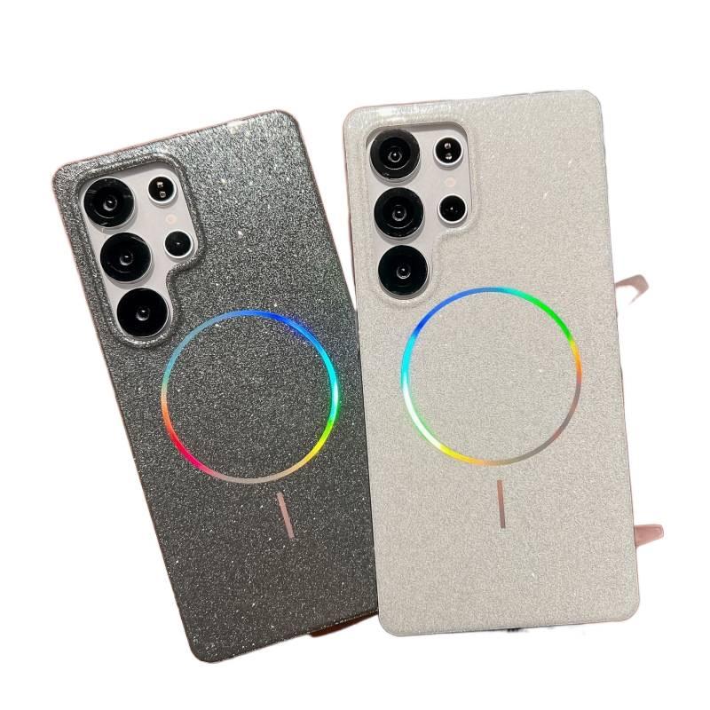 غطاء MagSafe | أزرق TPU | مقاوم للصدمات لـ Samsung S25 Ultra / Samsung S25 - Image 4