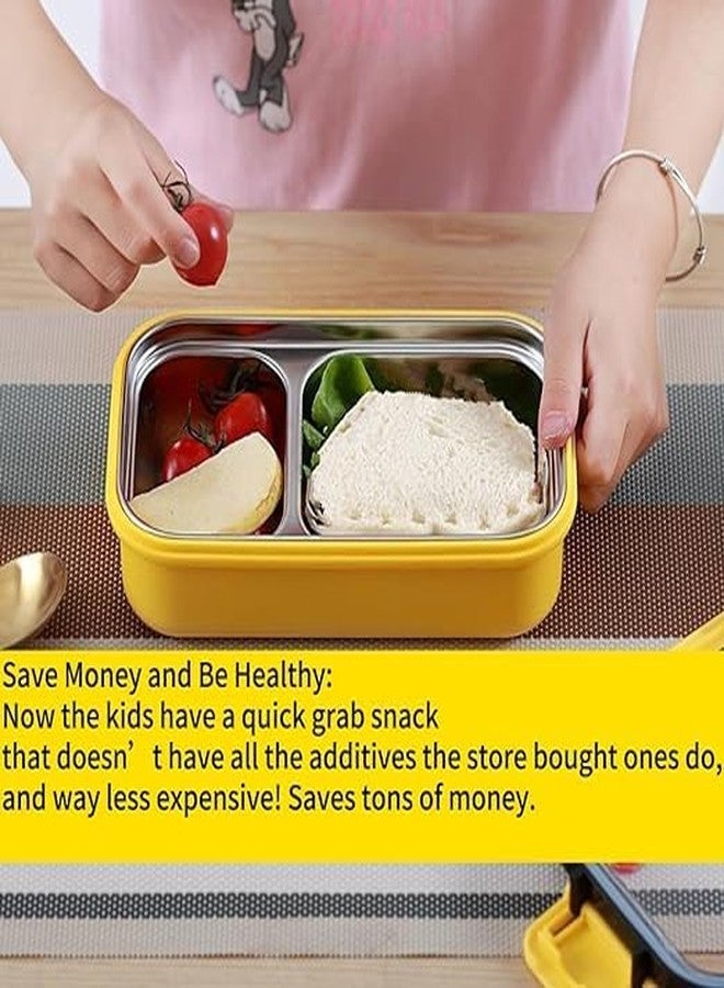 JAMBUVANTI 2 in 1 Sandwich Cutter and Sealer Kitchen Accessory Practical for Boys Girls Stainless Steel Baking Tools, Sandwich Pocket Bread Mold, Great for Lunchbox and Bento Box Square Multicolor 1PCS - Image 5