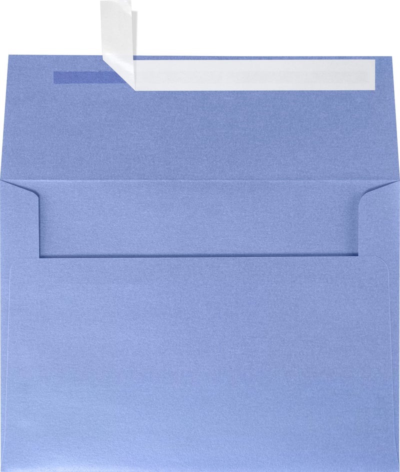 LUXPaper A7 Invitation Envelopes | Peel & Press | 5 1/4" x 7 1/4" | Vista Metallic | 80lb. Text | 50 Qty - Image 1