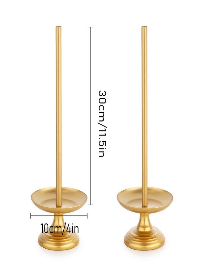 WOPARTY Donut Stand Metal 2 Pack, Gold Display Tower for Dessert Table, Doughnut Holder for Birthday, Wedding, Baby Shower, Bridal Showers,Christmas, Party Supplies - Image 4