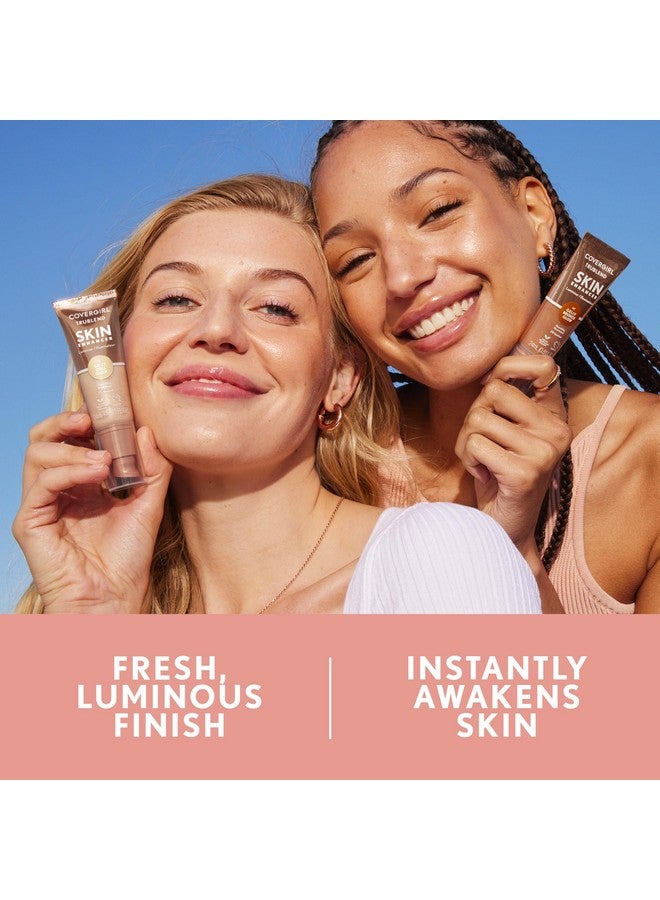 كفر جيرل معزز البشرة ترو بلند من كوفر جيرل، توهج أوبال، مُضئ، توهج صحي المظهر، تغطية مرنة، نظيف ونباتي، تركيبة مائية، لجميع ألوان البشرة، 0.81 أونصة - Image 3