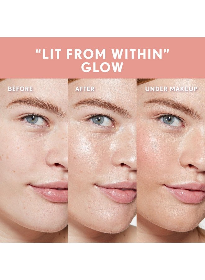 كفر جيرل معزز البشرة ترو بلند من كوفر جيرل، توهج أوبال، مُضئ، توهج صحي المظهر، تغطية مرنة، نظيف ونباتي، تركيبة مائية، لجميع ألوان البشرة، 0.81 أونصة - Image 4