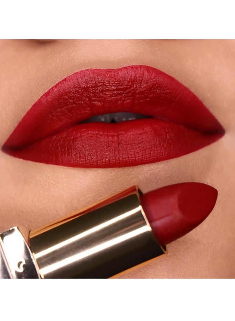 Iba Long Stay Matte Lipstick Shade M21 Urban Red 4g - Image 2