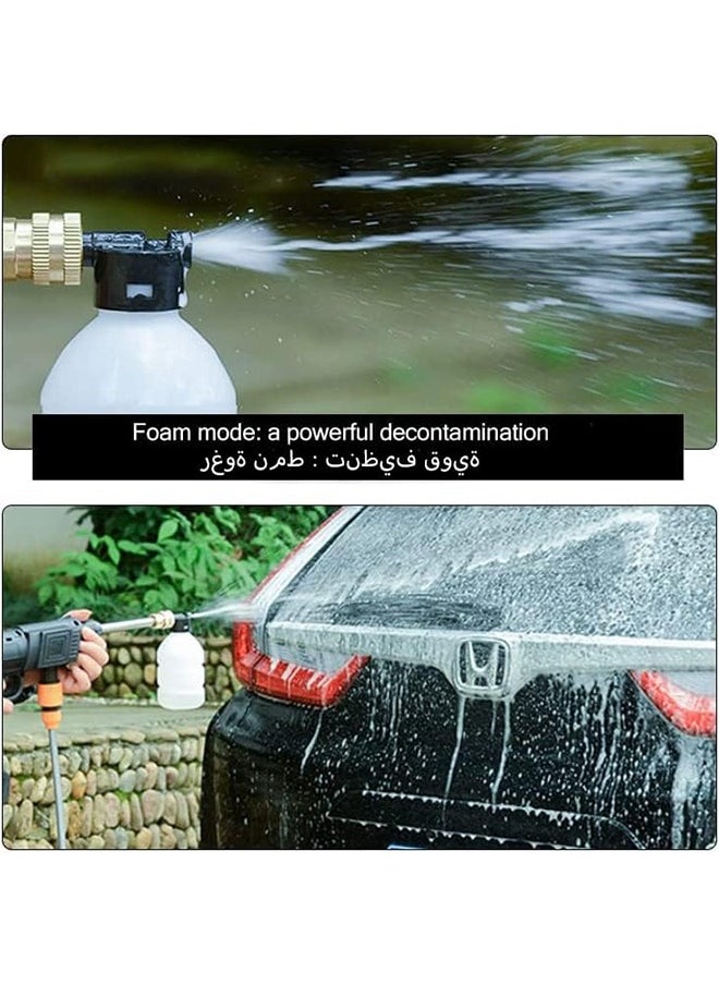 Arabest - Car Washer Set, Household Cordless High Pressure Car Pump Wash Tool Portable Vehicle Cleaning Machine Automobile - Image 1